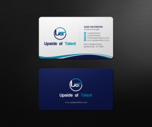 UoTalent Business Cards for SME Experts | Visitenkarten-Design von logodentity