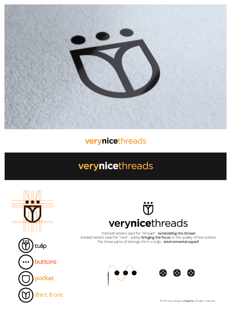 Logo-Design von Angelina für Very Nice Threads Ltd. | Design #2246744