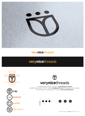 Design de Logo par Angelina pour Very Nice Threads Ltd. | Design : #2246744