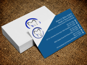 Business Card Design by Lanka Ama for Miller & Korn Periodontics and Implant Solutions | Design: #9375548