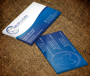 Business Card Design by AFHUN for Miller & Korn Periodontics and Implant Solutions | Design: #9377913