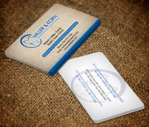 Business Card Design by AFHUN for Miller & Korn Periodontics and Implant Solutions | Design: #9377927