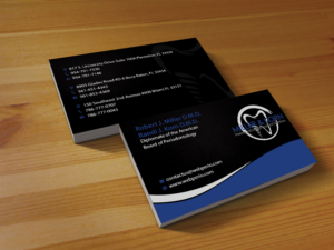Business Card Design by Creations Box 2015 for Miller & Korn Periodontics and Implant Solutions | Design: #9372263