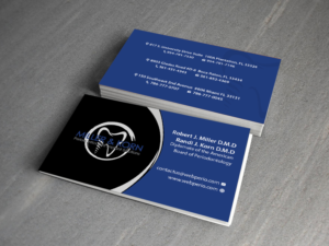 Business Card Design by Creations Box 2015 for Miller & Korn Periodontics and Implant Solutions | Design: #9372267
