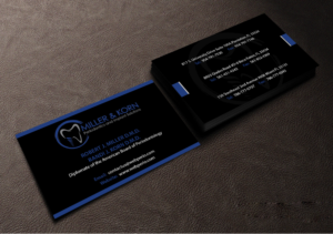 Business Card Design by Creations Box 2015 for Miller & Korn Periodontics and Implant Solutions | Design: #9372271
