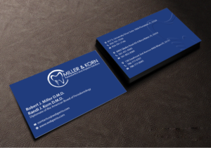 Business Card Design by Creations Box 2015 for Miller & Korn Periodontics and Implant Solutions | Design: #9372280