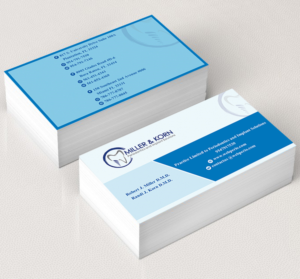 Business Card Design by The Filly Studios for Miller & Korn Periodontics and Implant Solutions | Design: #9361512