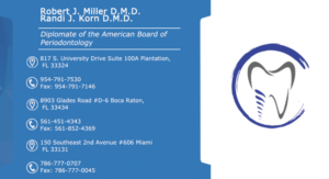 Business Card Design by Olia Kashyna for Miller & Korn Periodontics and Implant Solutions | Design: #9374023