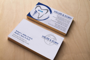Business Card Design by chandrayaan.creative for Miller & Korn Periodontics and Implant Solutions | Design: #9380645