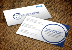 Business Card Design by chandrayaan.creative for Miller & Korn Periodontics and Implant Solutions | Design: #9403835