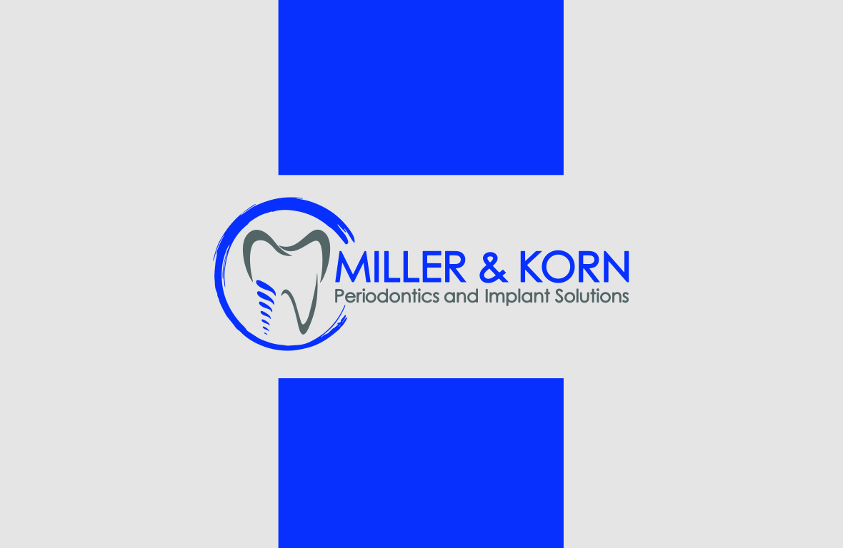 Business Card Design by Kelly Ong for Miller & Korn Periodontics and Implant Solutions | Design #9382354
