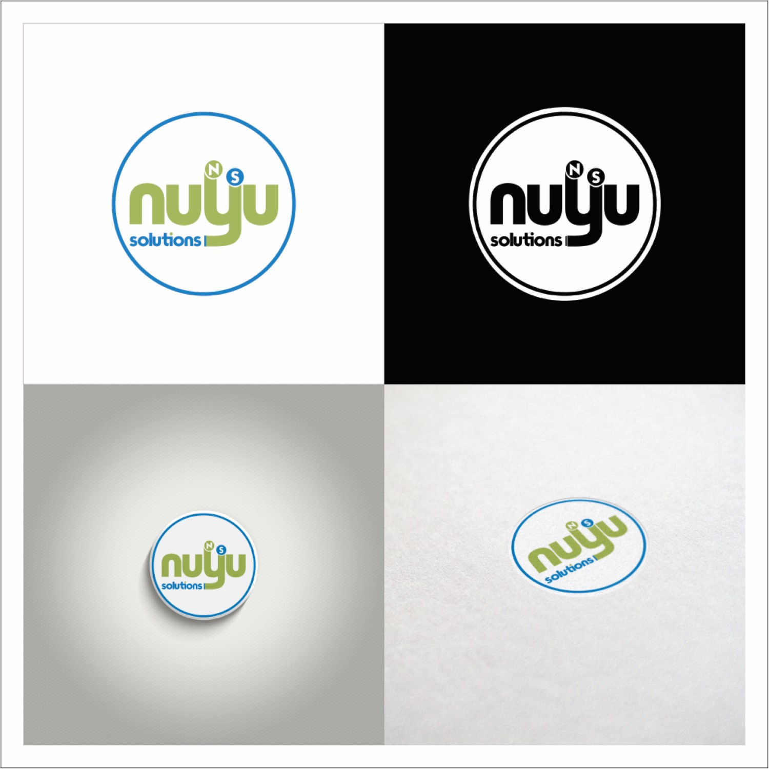 Logo Design by DG for NuYu Solutions Limited | Design #9490962