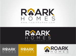 Roark Custom Homes | Logo Design by nikkiblue