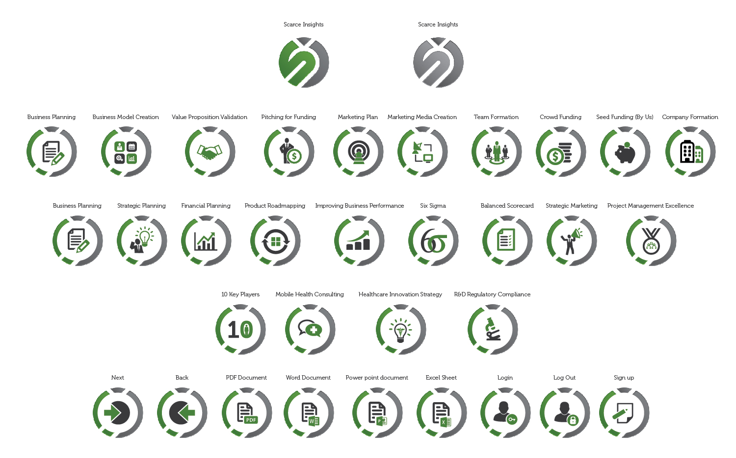 Icon Design by Achiver for Scarce Insights | Design #9453983
