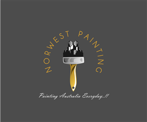 Logo Design by idekunik for Norwest Painting | Design: #2059058