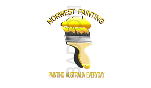 Logo Design by Badcom for Norwest Painting | Design: #2058566