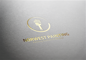Logo Design by CR8TIVE CODE for Norwest Painting | Design: #2058202