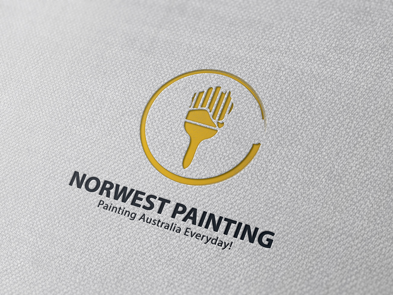 Logo Design by CR8TIVE CODE for Norwest Painting | Design: #2075720