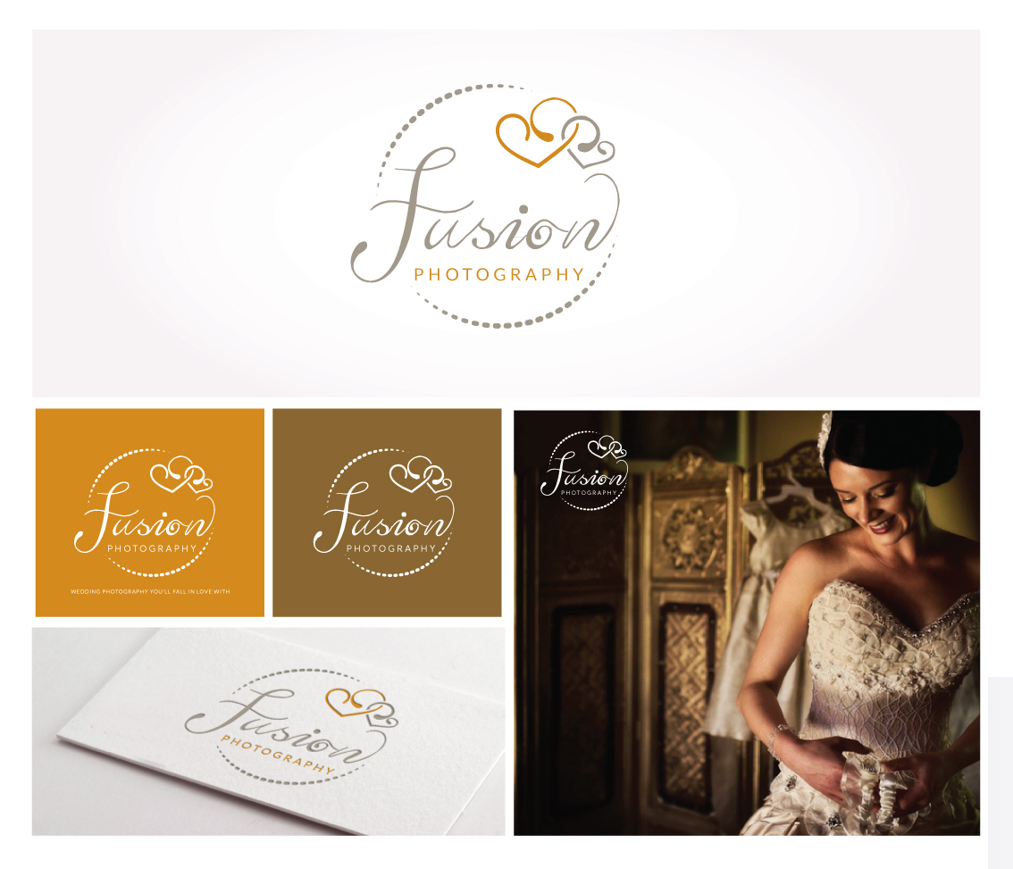 Diseño de Logo por milicka para Fusion+Photography | Diseño: #2060092