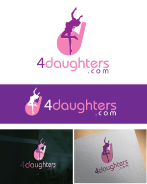 Diseño de Logo por Creativdiz para 4daughters.com | Diseño: #9372465
