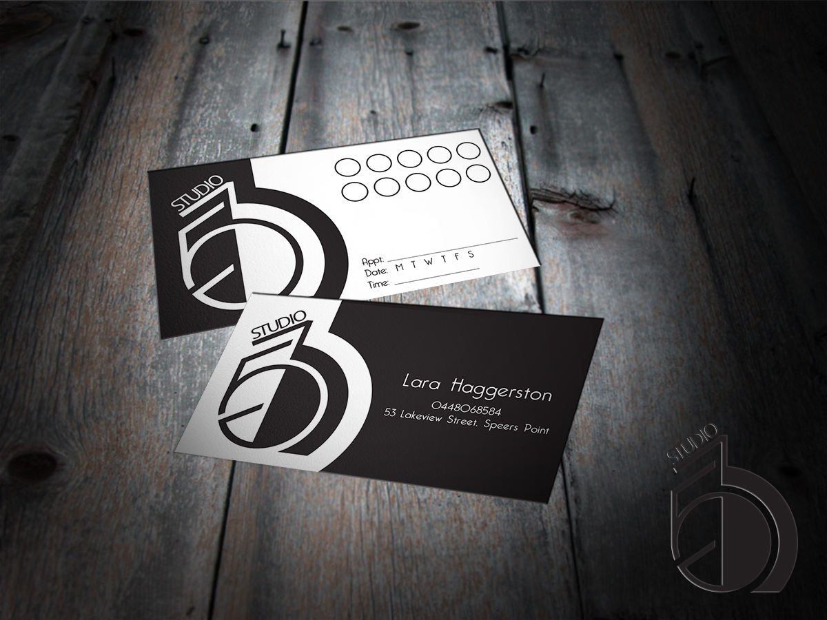 Visitenkarten-Design von MT für studio 53 | Design #2059986