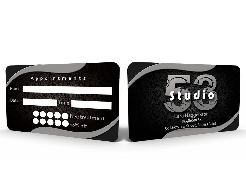 Diseño de Tarjeta de Presentación por Sandun Harshana para studio 53 | Diseño: #2072036