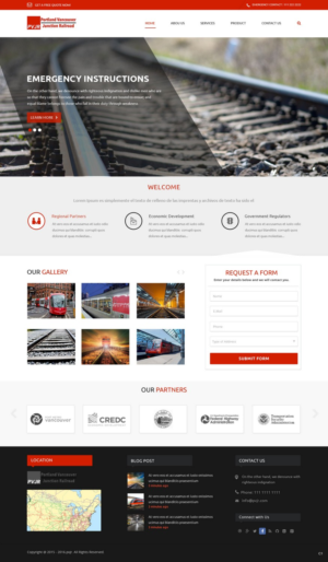 Web Design by pb for Portland Vancouver Junction Railroad | Design: #9393740