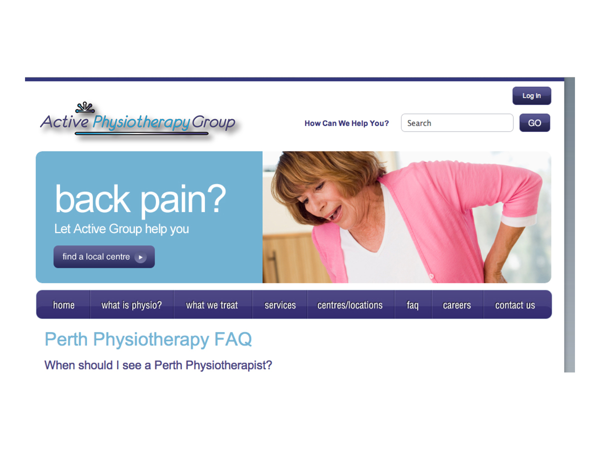 Logo Design by Lemon13 Graphics for Active Physiotherapy Group | Design #2090461