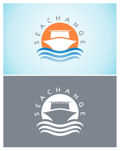 Logo Design by Ramil Baylon Designs for SeaChange Pte Ltd | Design #15502