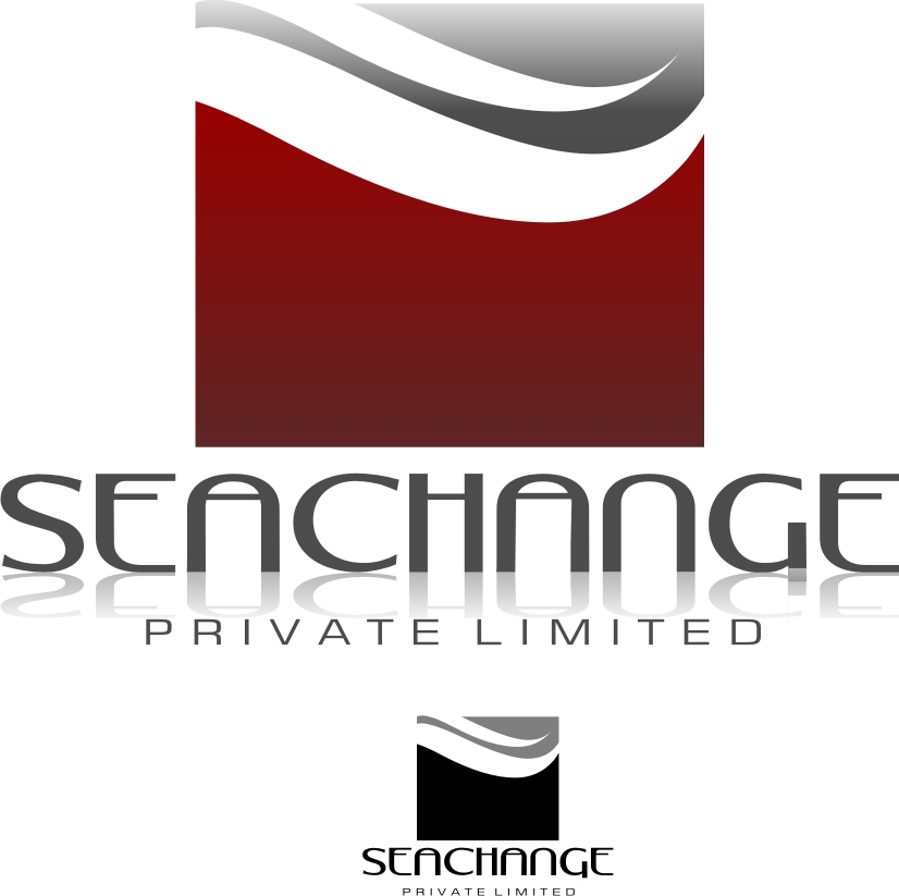 Logo Design by LUSH GRAPHIX for SeaChange Pte Ltd | Design #16296