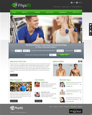 Web Design par pb pour ce projet | Design : #2061906
