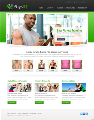 Web Design par pb pour ce projet | Design : #2061914