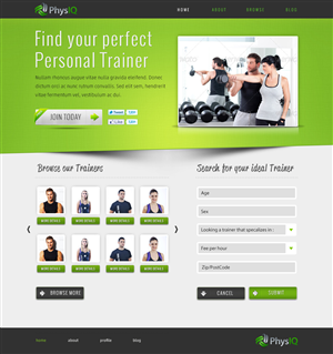 Web Design par tinthumb pour ce projet | Design : #2055239