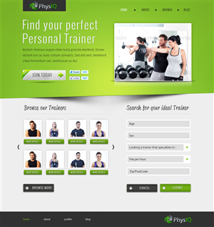 Web Design par tinthumb pour ce projet | Design : #2055242