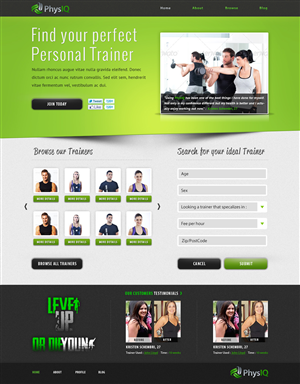 Diseño Web por tinthumb para este proyecto | Diseño #2078614