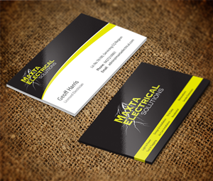 Design de Carte de Visite par Zoe Studio pour Maxta Electrical Solutions | Design #2058937