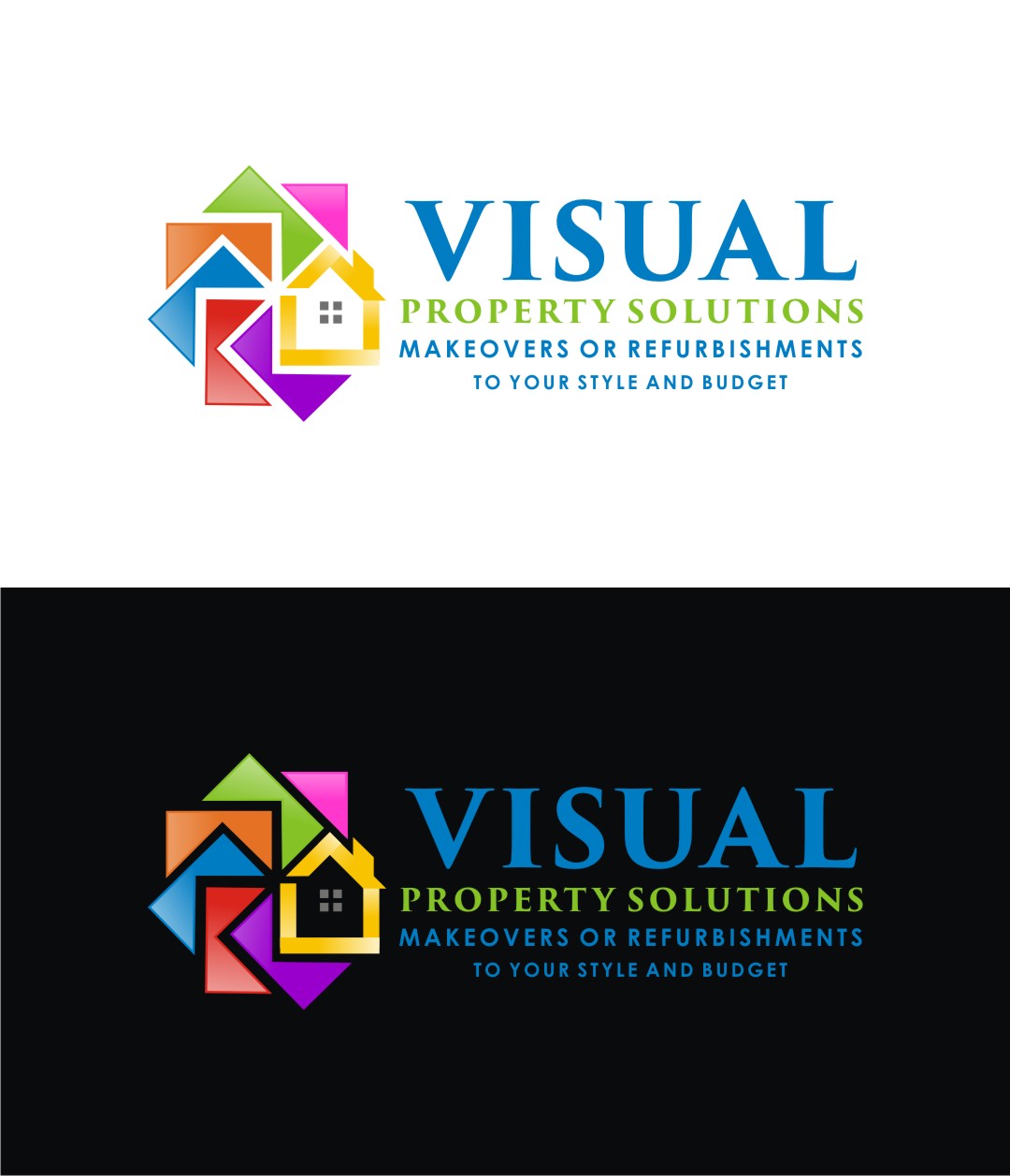 Logo Design by hih7 for Visual Property Solutions | Design: #9405389