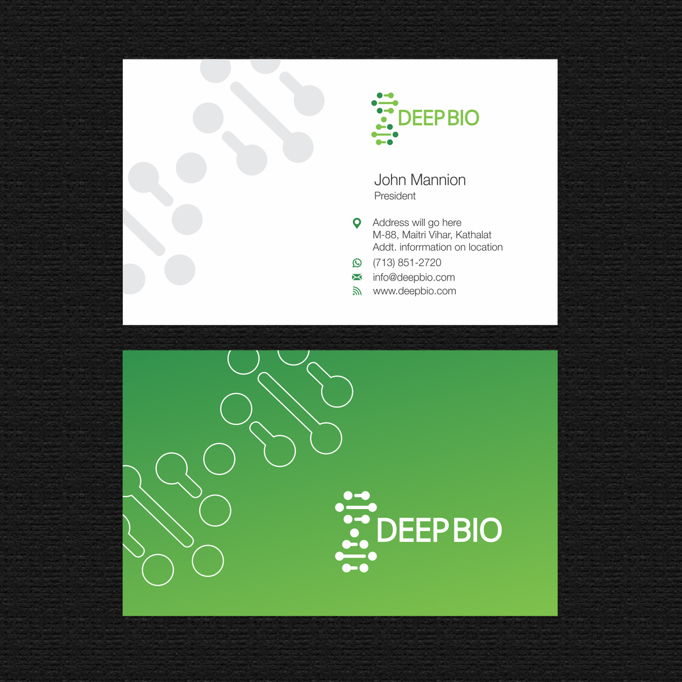 Diseño de Tarjeta de Presentación por Creativemedia Solution para este proyecto | Diseño #9378207