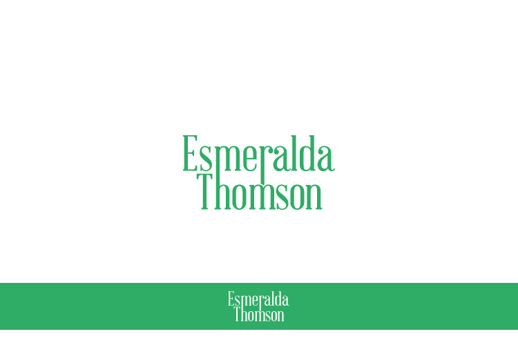 Logo Design by D4Designer for ESMERALDA THOMSON | Design #9434325
