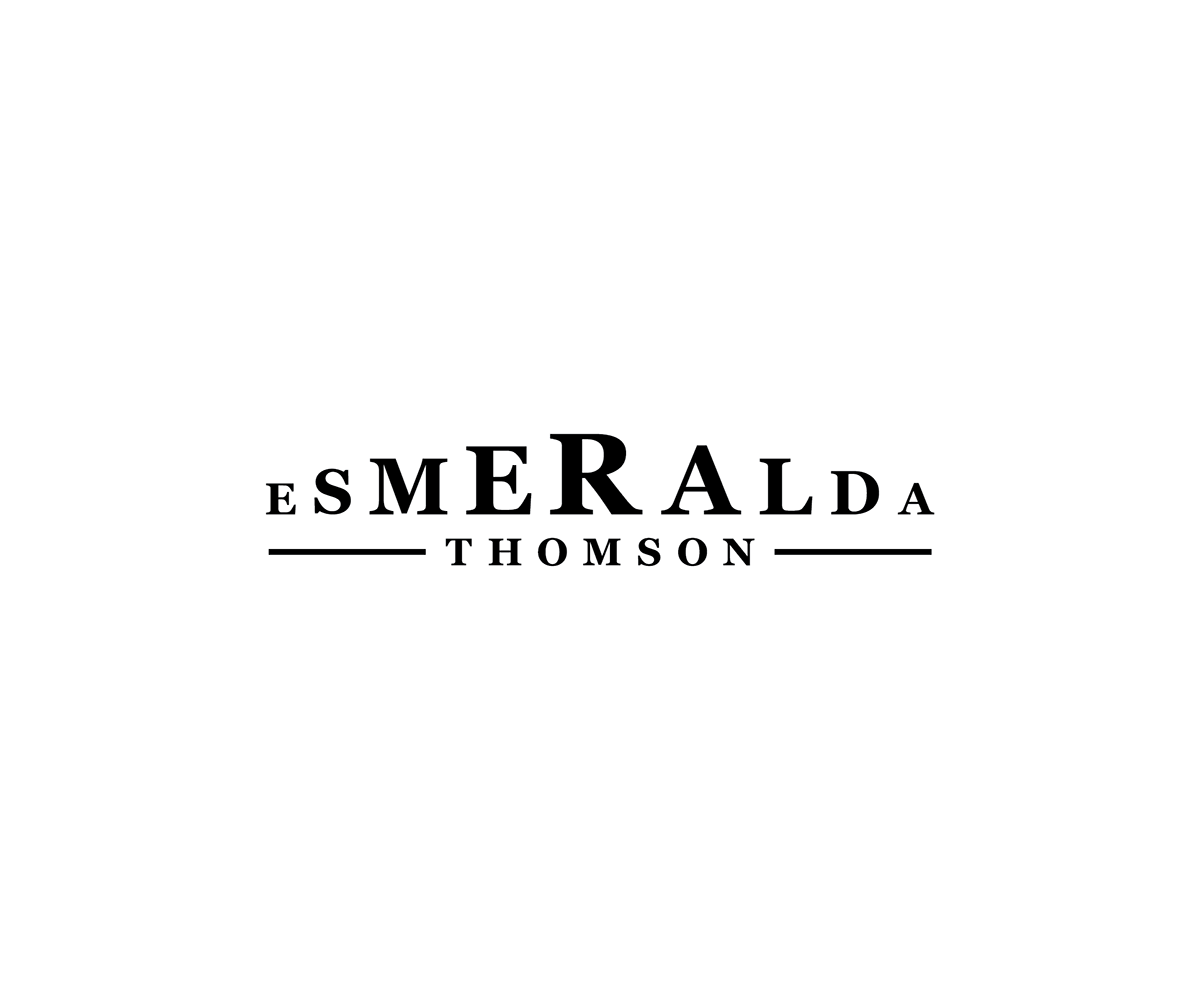 Logo Design by nautilus for ESMERALDA THOMSON | Design #9443483