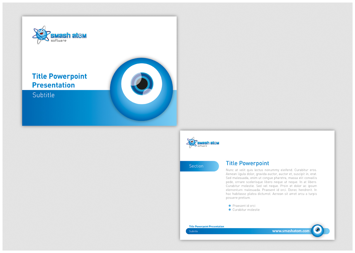 Stationery Design by Kadus Design for Smash Atom Software | Design #419076