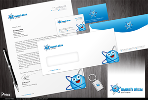 Design de Papeterie par DesignsTRIBE pour Smash Atom Software | Design : #417825