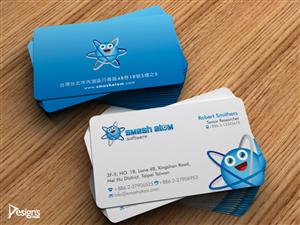 Stationery Design by DesignsTRIBE for Smash Atom Software | Design #417833