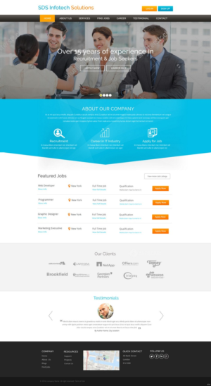 Web Design par pb pour ce projet | Design : #9393755
