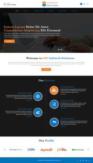 Web Design par Creations Box 2015 pour ce projet | Design : #9404755