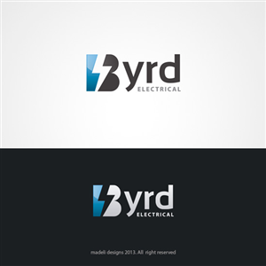 Logo Design by madeli for Byrd Electrical | Design: #2073360