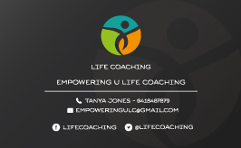 Diseño de Tarjeta de Presentación por SiMina para Empowering U Life Coaching | Diseño #9796314