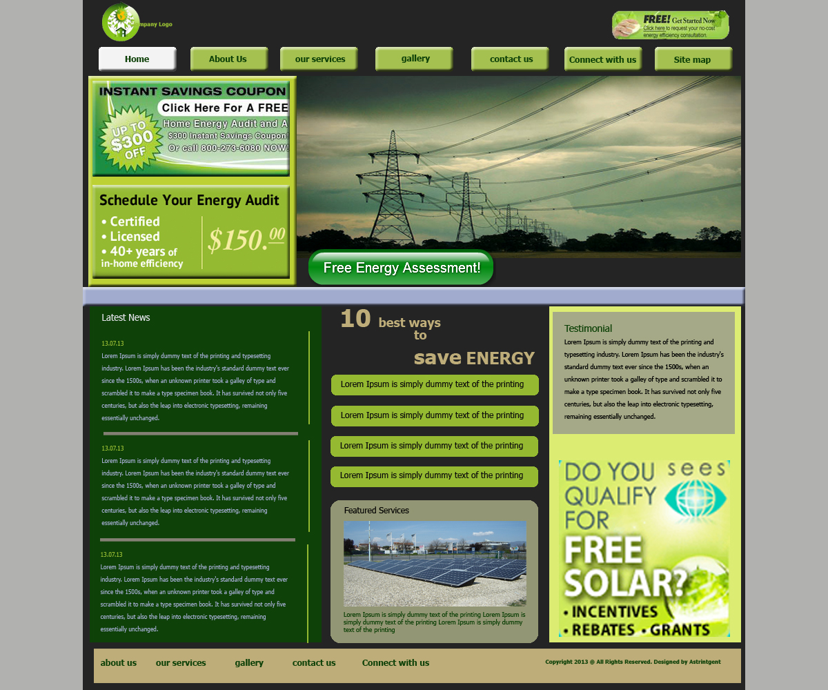 Web Design par EXPERT pour Byrd Electrical | Design #2068461
