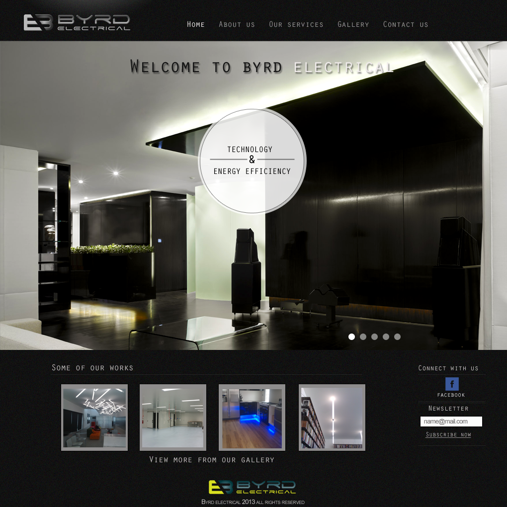 Web Design by JM for Byrd Electrical | Design #2103079