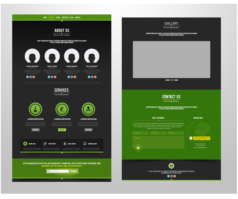 Web Design by shadowness for Byrd Electrical | Design #2065981